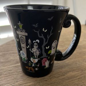 Disney Haunted Mansion glow in the dark coffee cup